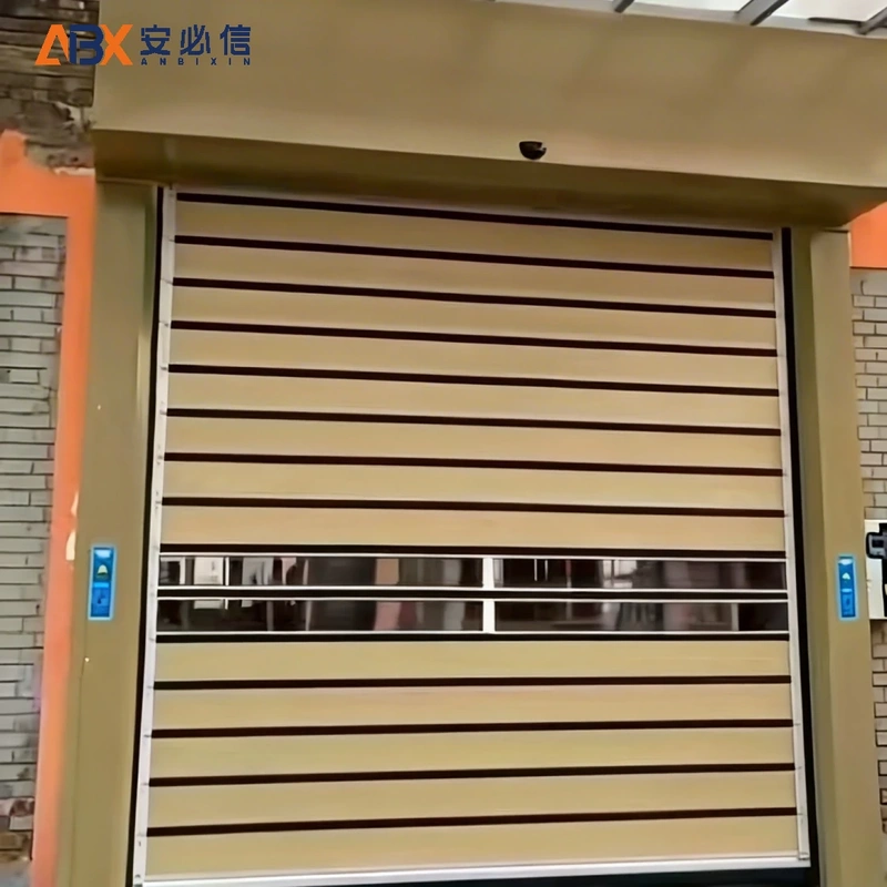 包头铝质快速门
